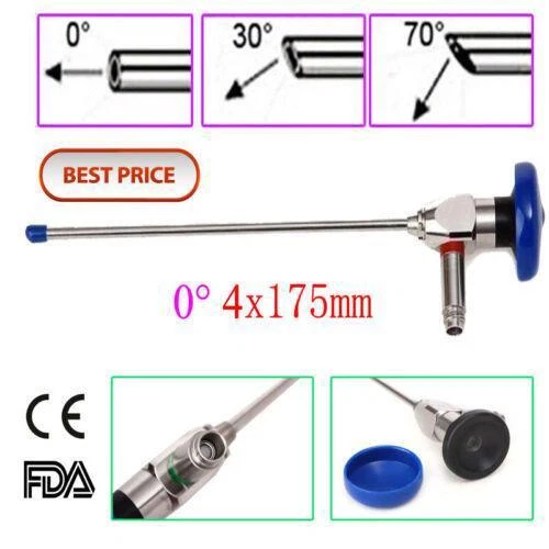 Surgical Sinus Arthroscopy Scope 0°4x175mm Connector Endoscope for Medical