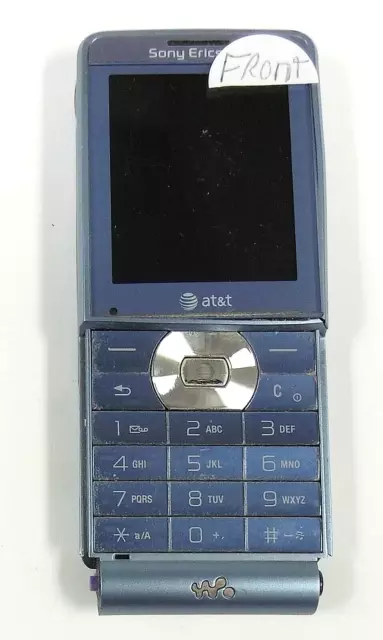 Sony Ericsson Walkman W350 - Ice Blue ( AT&T ) Rare Cellular Phone