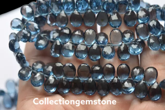 20 Pieces Neon Apatite Hydro Quartz Gemstone -  Neon Apatite Gems 8x10mm-15x30mm