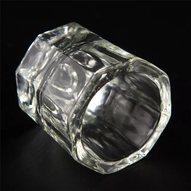 Liquid Glass Dappen Dish Crystal Glass Cup für Nail Art Cosmetic Tool Z9S ZHTSA