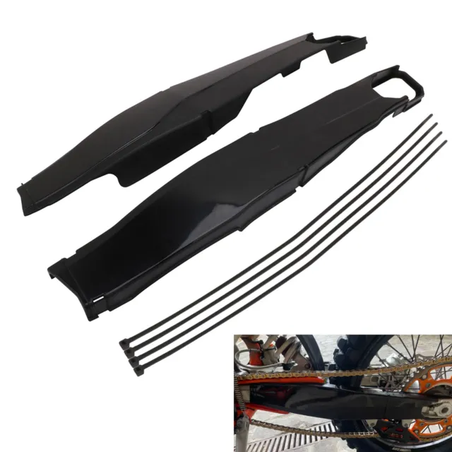 Motorcycle Swingarm Guard Swing Arm For EXC125/200/300 EXCF250/350/400/450 Black