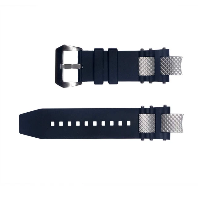 For Invicta Subaqua Noma Iii Watch Bands Strap With Bukcle And Silver