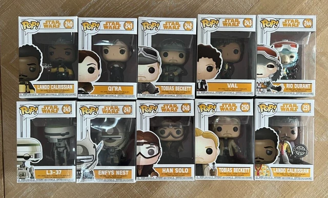 Star Wars Solo Movie Funko Pop Collection - 10 Pops