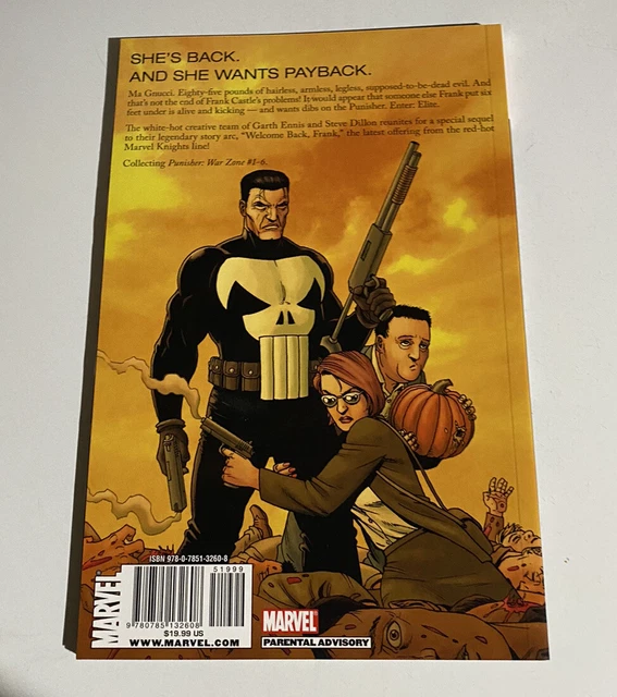 MARVEL COMICS - PUNISHER WAR ZONE The Resurrection of Ma Gnucci Collected TPB 2