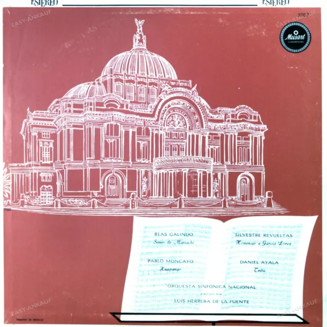 Orquesta Sinfónica Nacional De México - Sones De Mariachi Huapango LP 1955 .