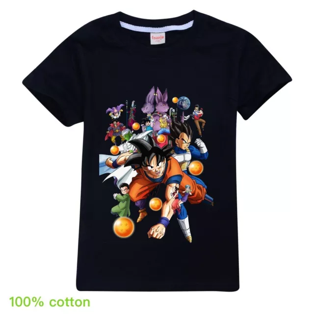 DB Super Unisex Kid's T Shirt 100% Cotton AU Shop