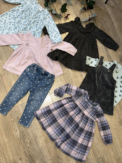 NEXT Tu George bambine autunno inverno pacchetto abito jeans top età 12-18