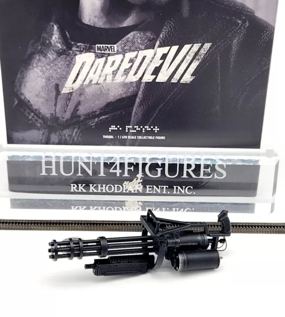 Hot Toys TMS004 Marvel's Daredevil Punisher 1/6 Action Figure's Mini Gun & Ammo