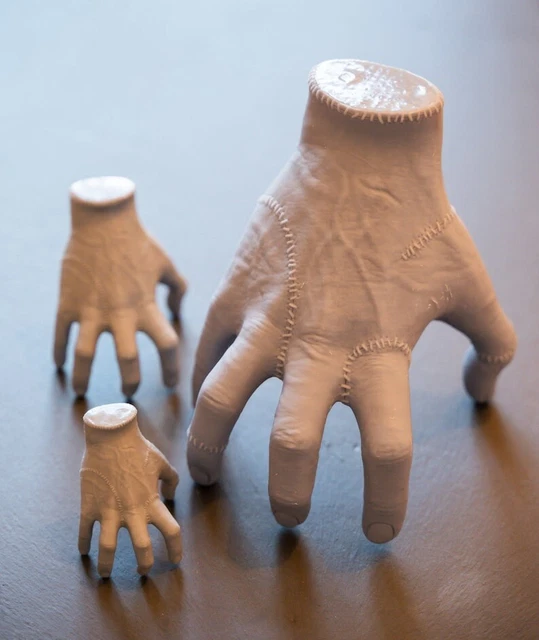 WEDNESDAY THING, EISKALTES Händchen, Netflix Serie, 3D Druck, präzises ...