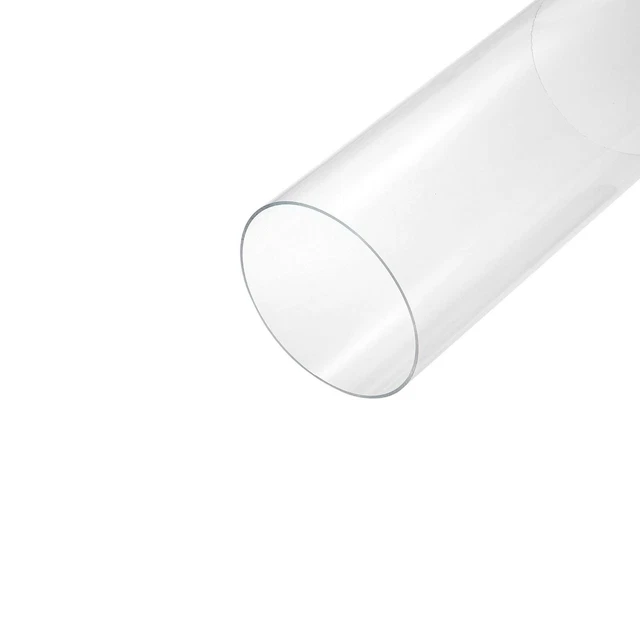 Acrylic Pipe Clear Rigid Tube 145mm ID 150mm OD 14" for Lamps and Lanterns