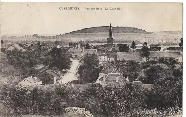 CHALINDREY - vue générale - Le Cognelot