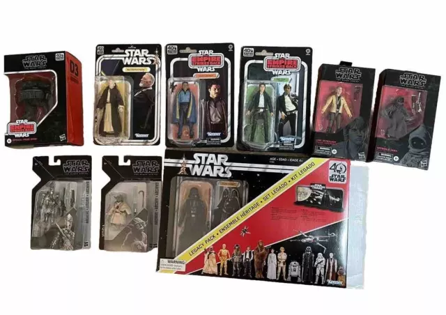 Star Wars Black Series Obi Wan Yoda Figuren Konvolut Spielzeug Sammeln Sammlung