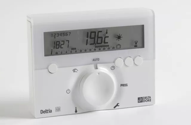 Thermostat programmable filaire DELTA DORE Deltia 8.00