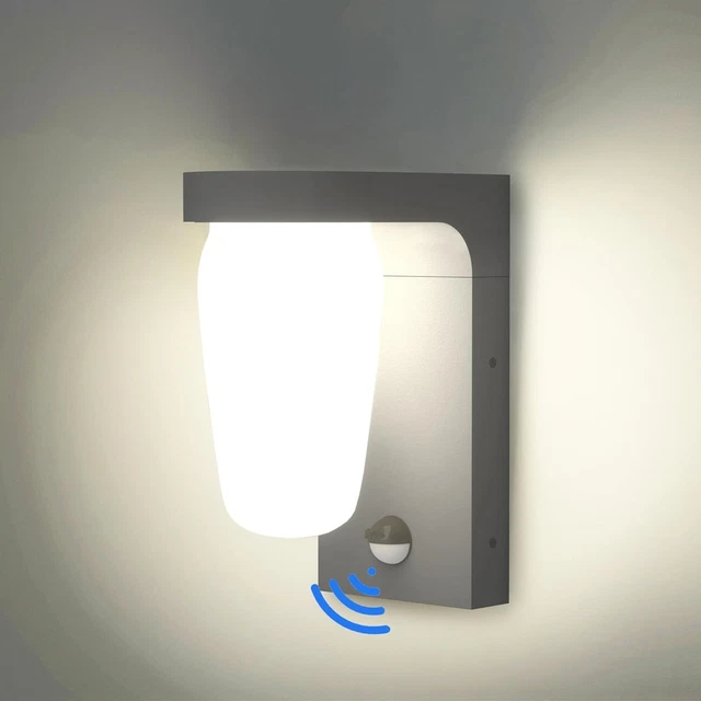FLORNIA Outdoor / Outside LED Wall Light with Motion Sensor PIR RRP £55.99
