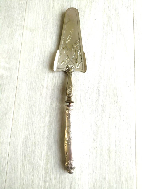 Lot de 8 couverts de service, manches en argent fourré, d... - 86136599-229
