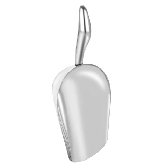 Cuchara de especias de acero inoxidable utility-Scooper Silver acero inoxidable