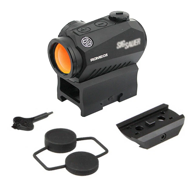 Tactical Romeo5 Red Dot Sight SOR52001 1x20mm 2 MOA 20mm Hi-Low Rail Mount US