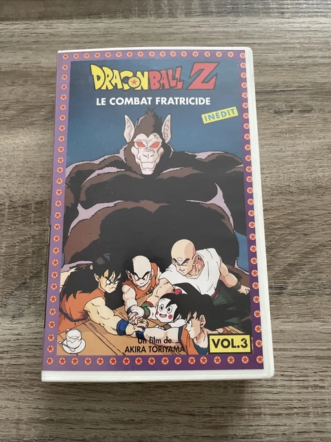 VHS dragon Ball Z Le Combat Fratricide/Akira Toriyama /AK video/ VOL 3/1990