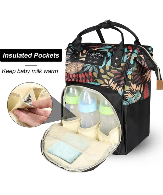Large Diaper Bag BackPack - Living Traveling Share 3