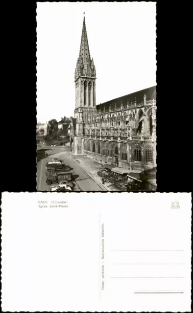 CPA Caen Eglise Saint-Pierre (Kirche) 1960