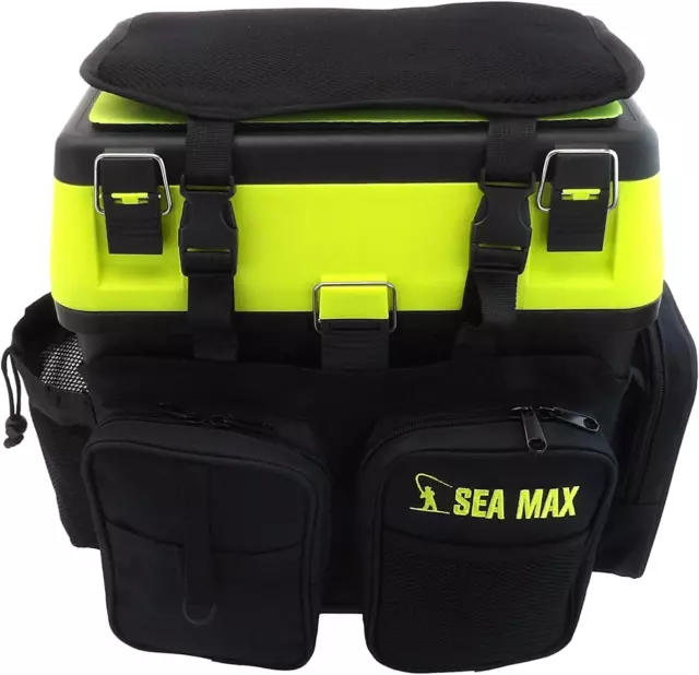 Sea Fishing Tackle Box Seat Rucksack FOR SALE! - PicClick UK