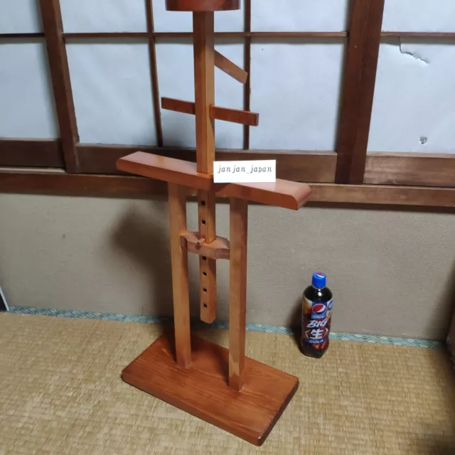 Wooden Stand for Yoroi Kabuto Jinbaori Life Size Display Japanese Decoration