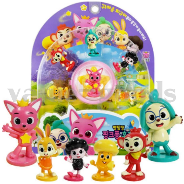 HOMSFOU Lot De 6 Figurines Panda Rouges Réalistes En Résine - Animaux