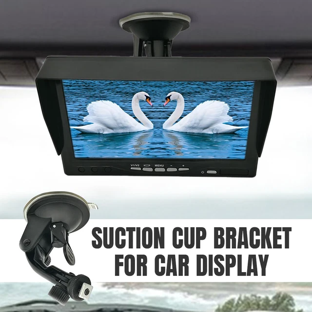 For 7" GPS Holders Display Monitor Suction Cup Mount Fixed Car Windshield