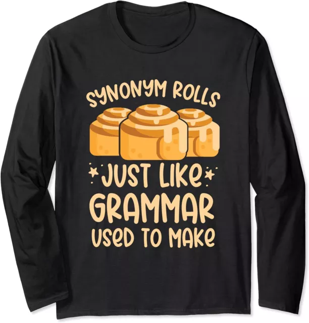 Synonym Rolls Shirt English Teacher T Shirt Funny Grammar Shirt Book Lover  Gift