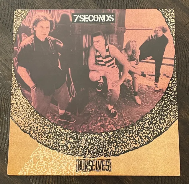 7 SECONDS - Ourselves 12" LP 1988 KBD Punk Fugazi Minor Threat Dag Nasty SNFU DI