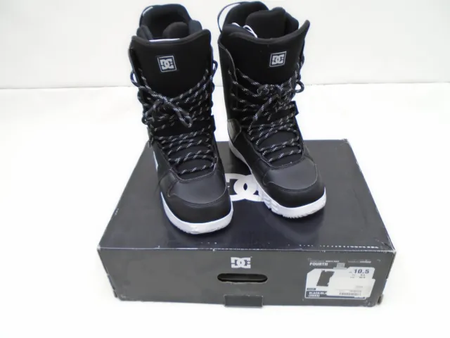 Dc Ady0200049 Fourth Mens 2023 Snowboard Boots Black Size 10.5