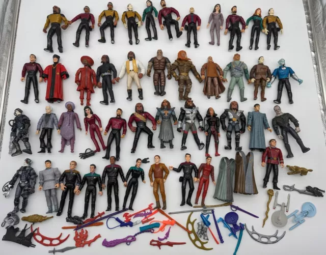 Playmates 90s  Star Trek Figures & Accessories TNG Deep Space+