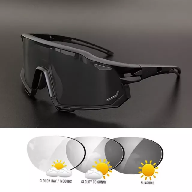 Sports Cycling Goggles Mens Polarized Driving Glasses Windproof Sunglasses UV400 2