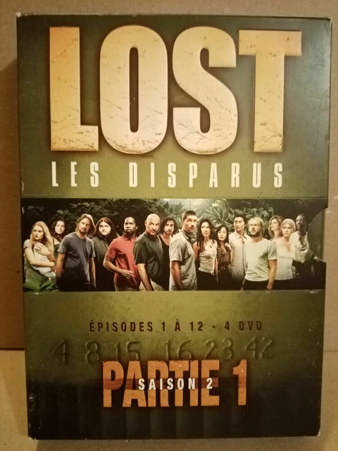 LOST LES DISPARUS Saison Partie épisodes à 12/ Coffret DVD