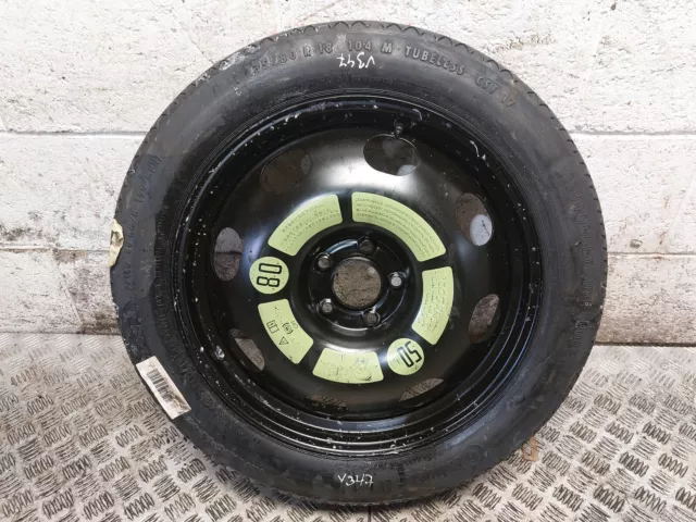 Peugeot 3008 P84 Mk2 Space Saver Space Wheel With Continental Tyre 135/80/18