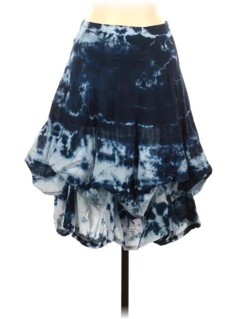 Luna Luz Women Blue Casual Skirt M