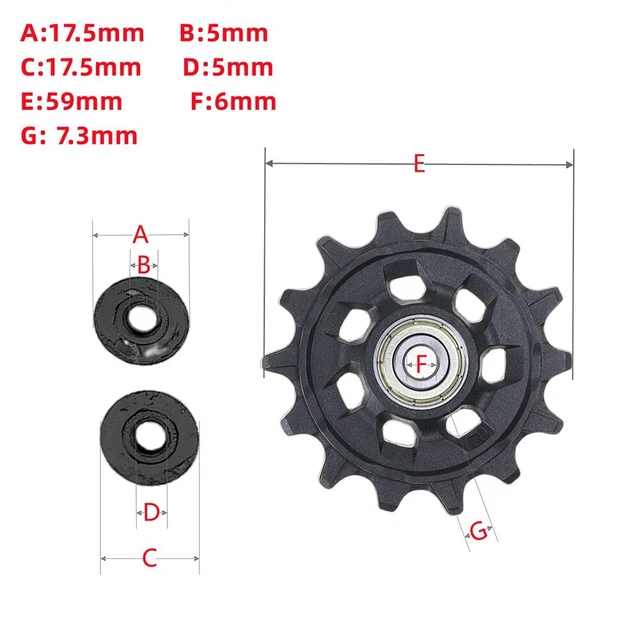 Kit Galets Et Guide De Chaîne SRAM Pour Dérailleur X01/DH/X1 11v – Neuf