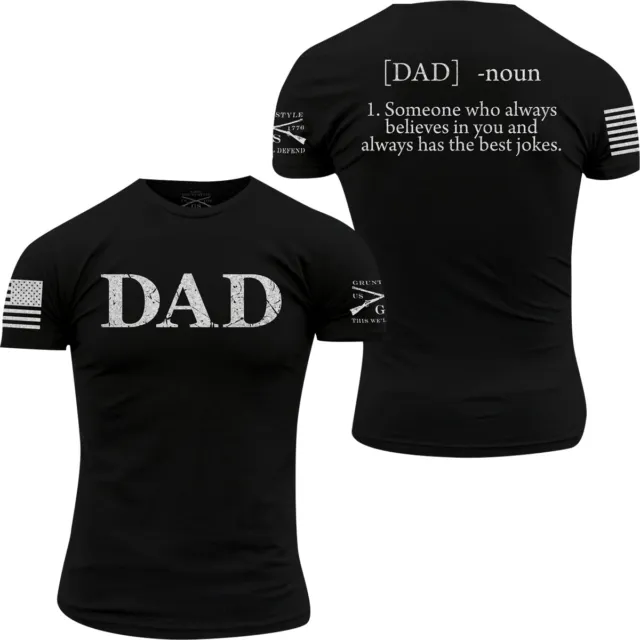 Grunt Style Dad Defined T-Shirt - Black