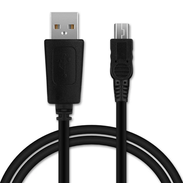 Cavo USB Canon PowerShot D20 IXUS 133 PowerShot SD1000 Cavetto carica nero