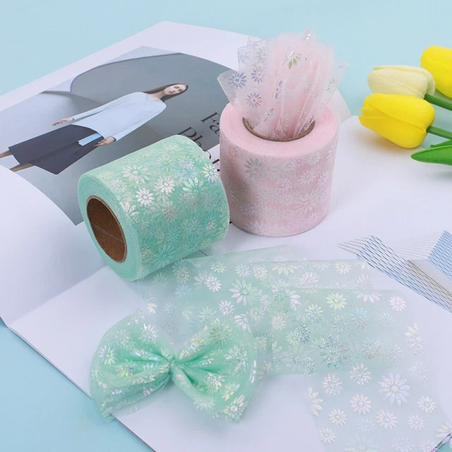 Dekorative Tüll Band Rolle für einzigartig für Geschenk Verpackung Netz Handw