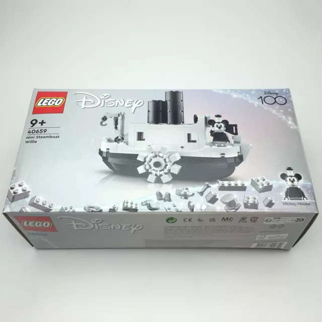 LEGO® 40659 Steamboat Willie Disney Mini-Modell Exklusiv - Nur 77 Tage Verfügbar