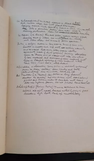 Maxim Gorky Manuscript A Night's Lodgings. Translated By Edwin Hopkins Original 3