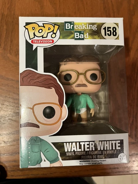 FUNKO POP Breaking Bad Walter White (in Underwear) #158 - NEW (minor Box Damage)