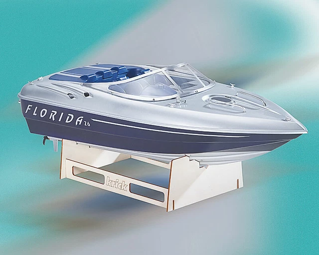 Bateau RC Krick Avanti 5 – Modèle Monté Avec Moteur, Variateur 30A & Servo – Testé OK