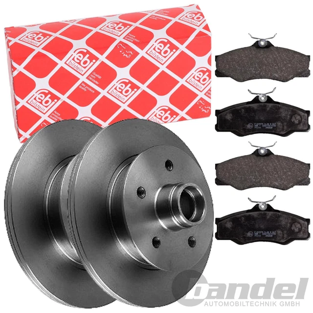F.BECKER_LINE Bremsensatz Vorne Für Toyota Yaris/Vios – Bremscheiben 258 Mm + Bremsbeläge | Komplettset Für Mehr Sicherheit