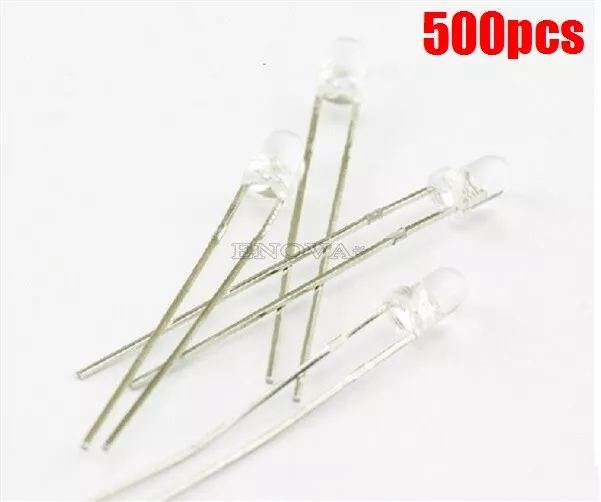 500Pcs 3Mm 940Nm Led Lamp Ir Infrared Ic New hg