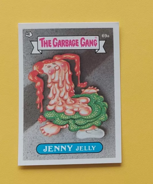 Jenny Jelly The Garbage Gang 1985 Series 2 (AUS) 69a TOPPS Trading Card Mint