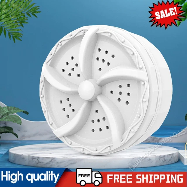 PORTABLE WASHING MACHINE Low Noise Small Turbine Washer for Newborn