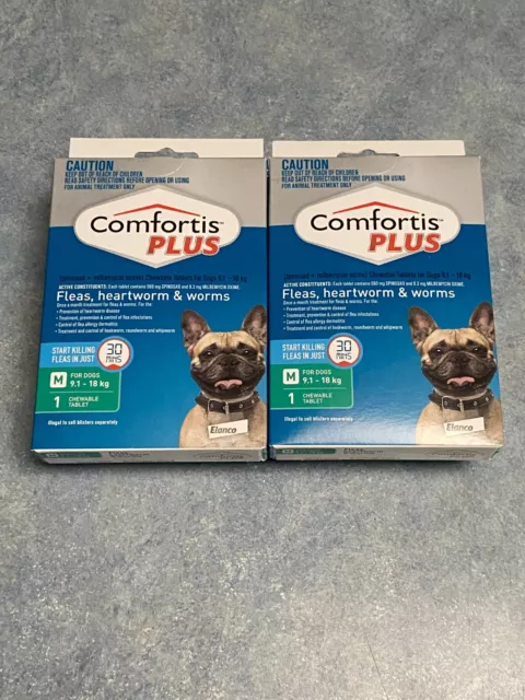 Comfortis Tablets For Medium Dogs GREEN x 6 [Value Pack]