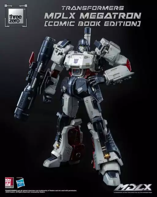 PREORDER €159 SPEDITO! Transformers MDLX Megatron (Comic Book Edition) 18 cm